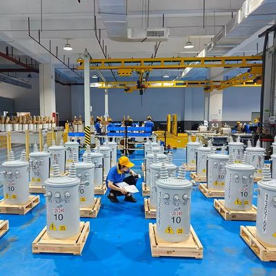 ТОРОИДАЛ Строение катушки 100 кВА 150 кВА Однофазный трансформатор с низкими потерями, заполненный маслом